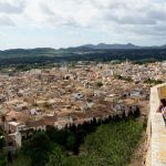 Vistas del pueblo Artà, Mallorca