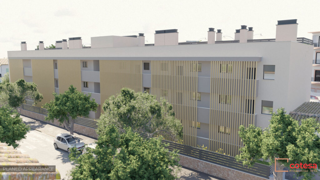 Fachada apartamentos edificio Mitjà de Mar - Porto Cristo